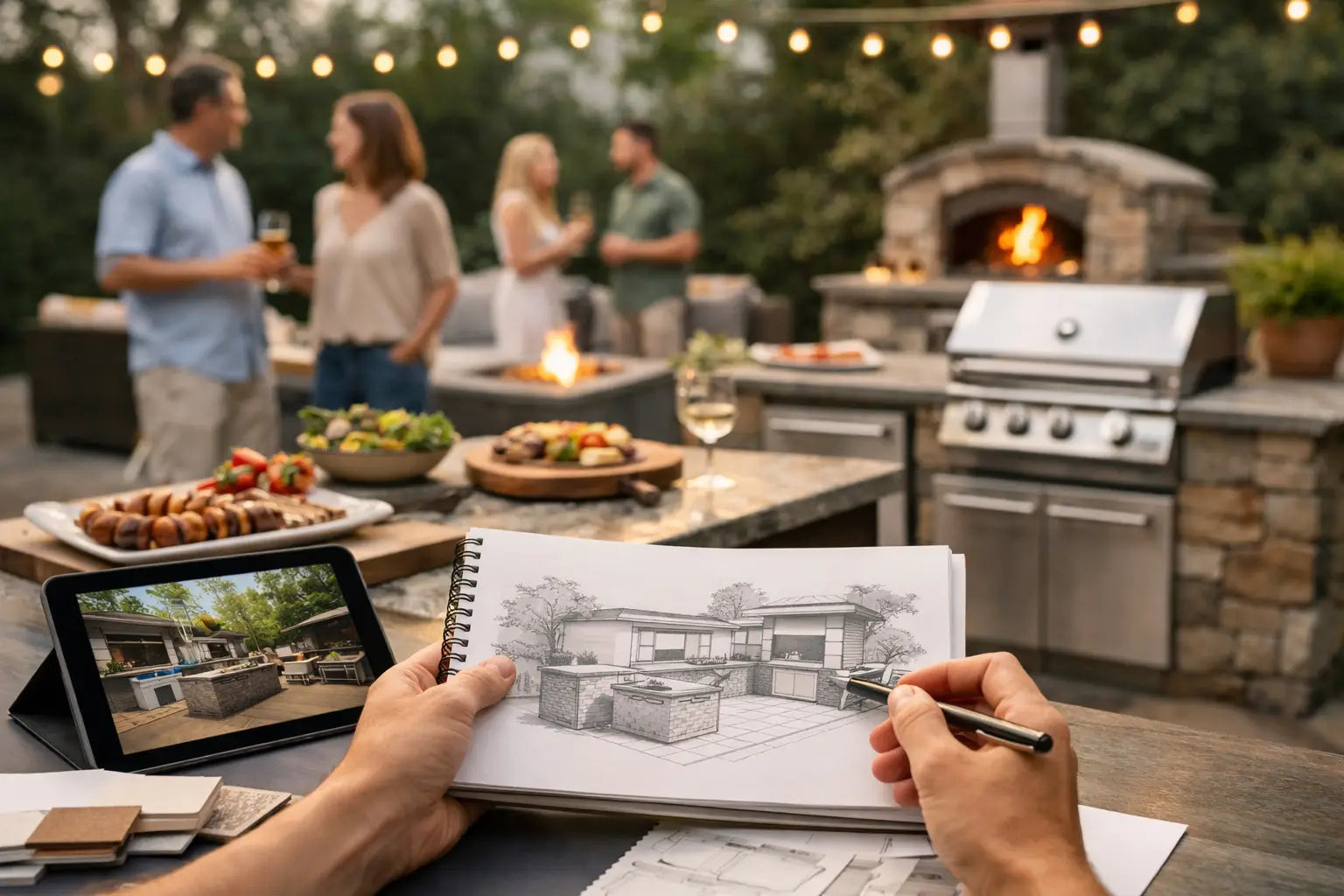 Outdoor Kitchen Design Planner for Better Hosting