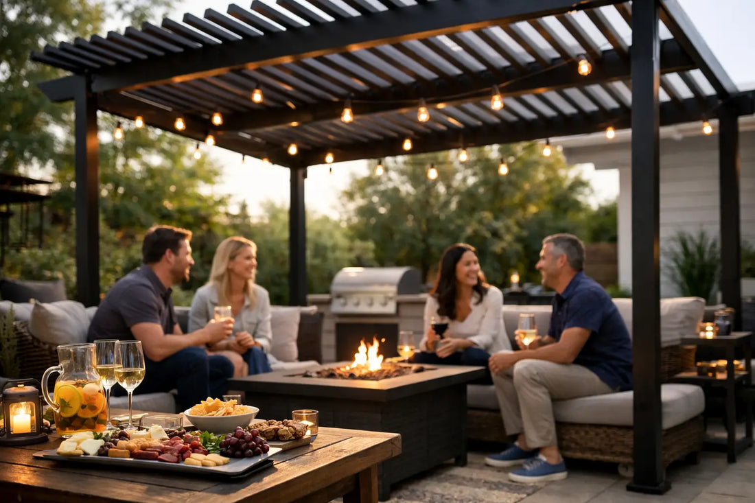 Patio Pergolas That Make Entertaining Better