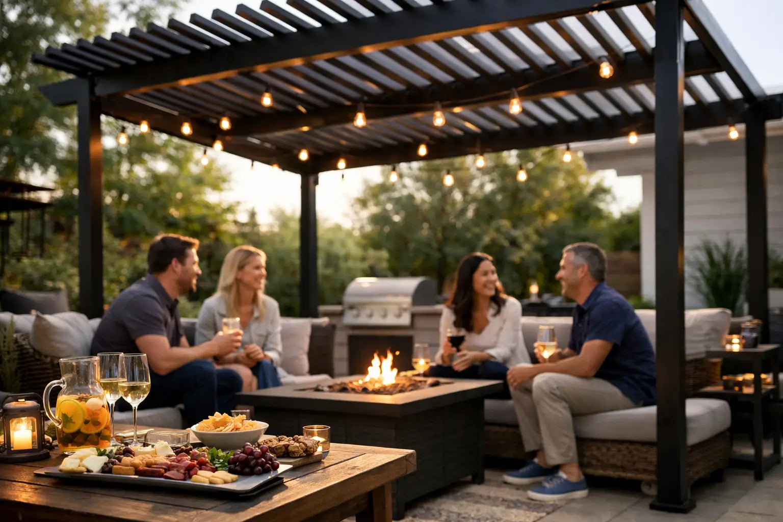 Patio Pergolas That Make Entertaining Better