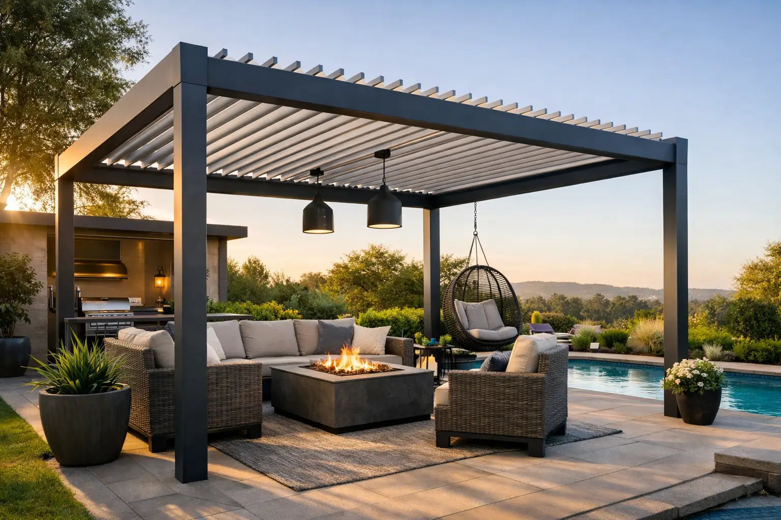 Louvered Pergola Kits for Elevated Outdoor Living