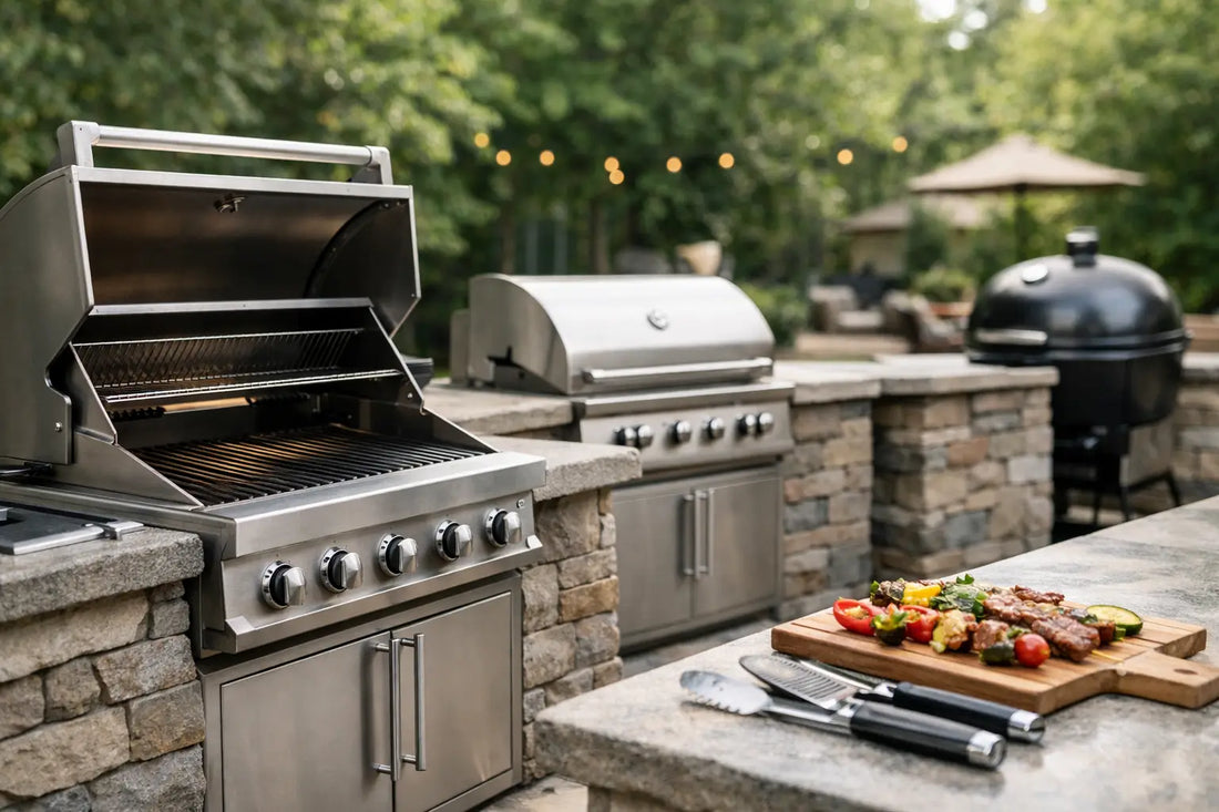 How to Select a Grill for Your Outdoor Kitchen