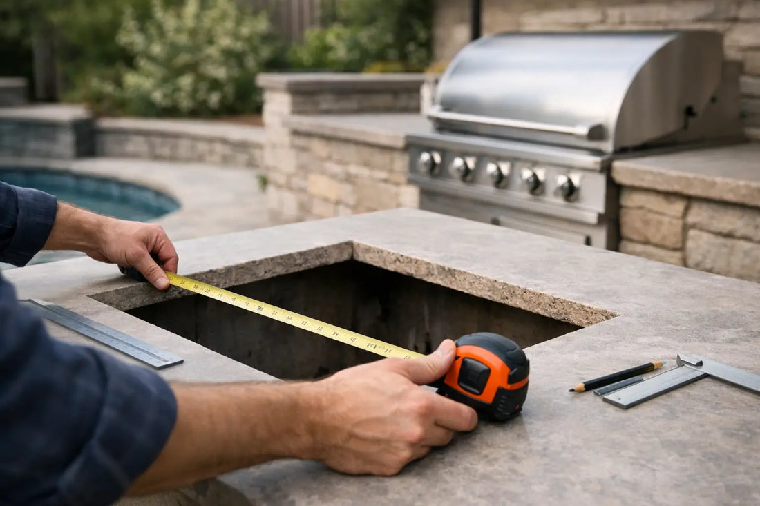 How to Measure Grill Cutout Dimensions Correctly