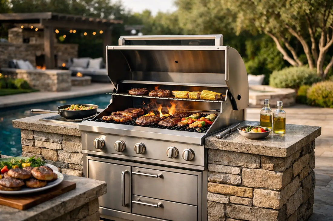 Built In Gas Grills for a Better Backyard