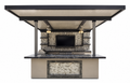 KoKoMo Montego Outdoor Kitchen BBQ Island – Stylish Built-In Grill Island for Patios