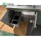 Customized Modern Outdoor Kitchen Cabinet Set Multi Scene BBQ Grill For Garden Camping Open Air Cooking