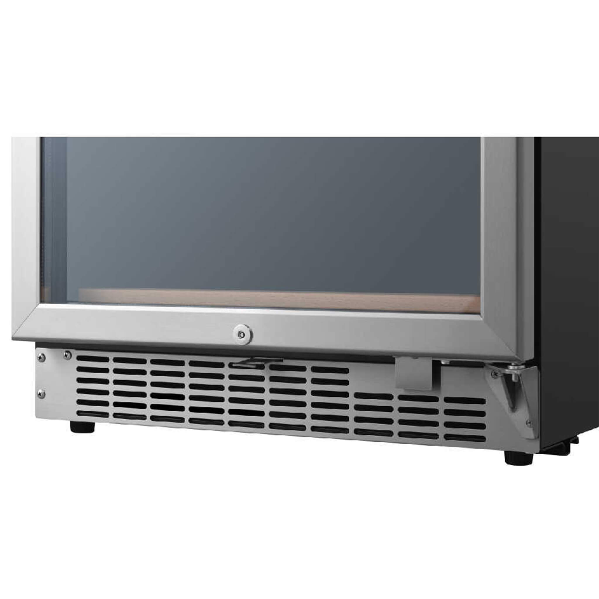 Edgestar 24-Inch Wide 131 Bottle Capacity Built-In Triple Zone Wine Cooler (SAK65891)