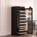 Nuvia Premium Smart Temperature-Controlled Multi-Tier Wine Cabinet For Home And Bar (SAK46361)